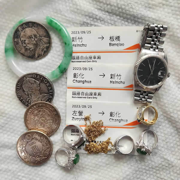 彰化/新竹/台北收購勞力士、龍銀、珠寶、K金